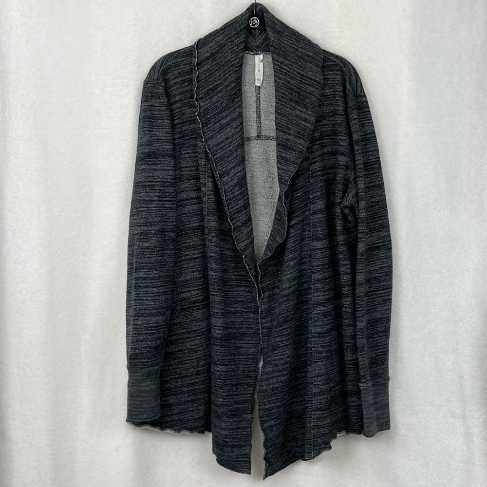 Idealology Women’s Active Open Waterfall Cardigan sz Large